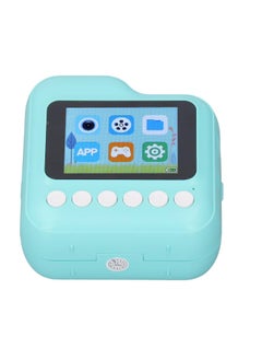 DIGI CORE Digital Camera For Kids 48MP Kids Camera With 32GB SD Card Full HD 1080P Cameras Mini Kids Camera With Instant Print Thermal Printer With 3 Thermal Rolls 2.4Inch Eye Protect Screen Camera Green  - Image 4