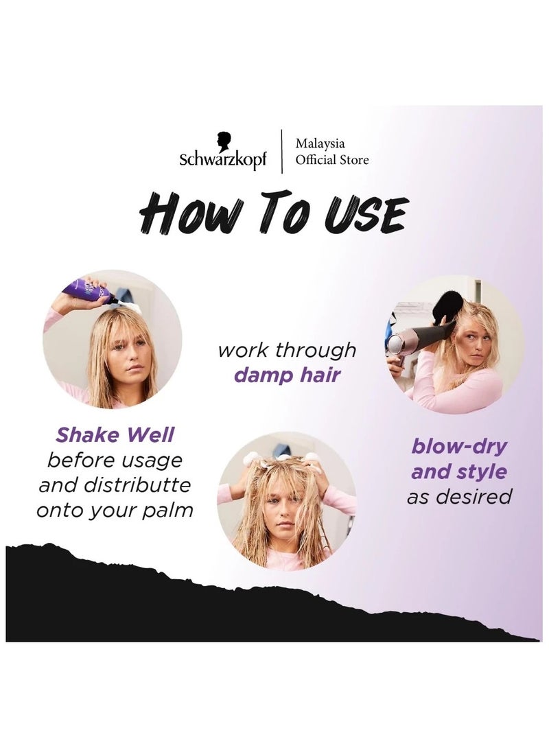 Schwarzkopf Got2b Volumania 24H Volumising Mousse (250ml) - Image 3