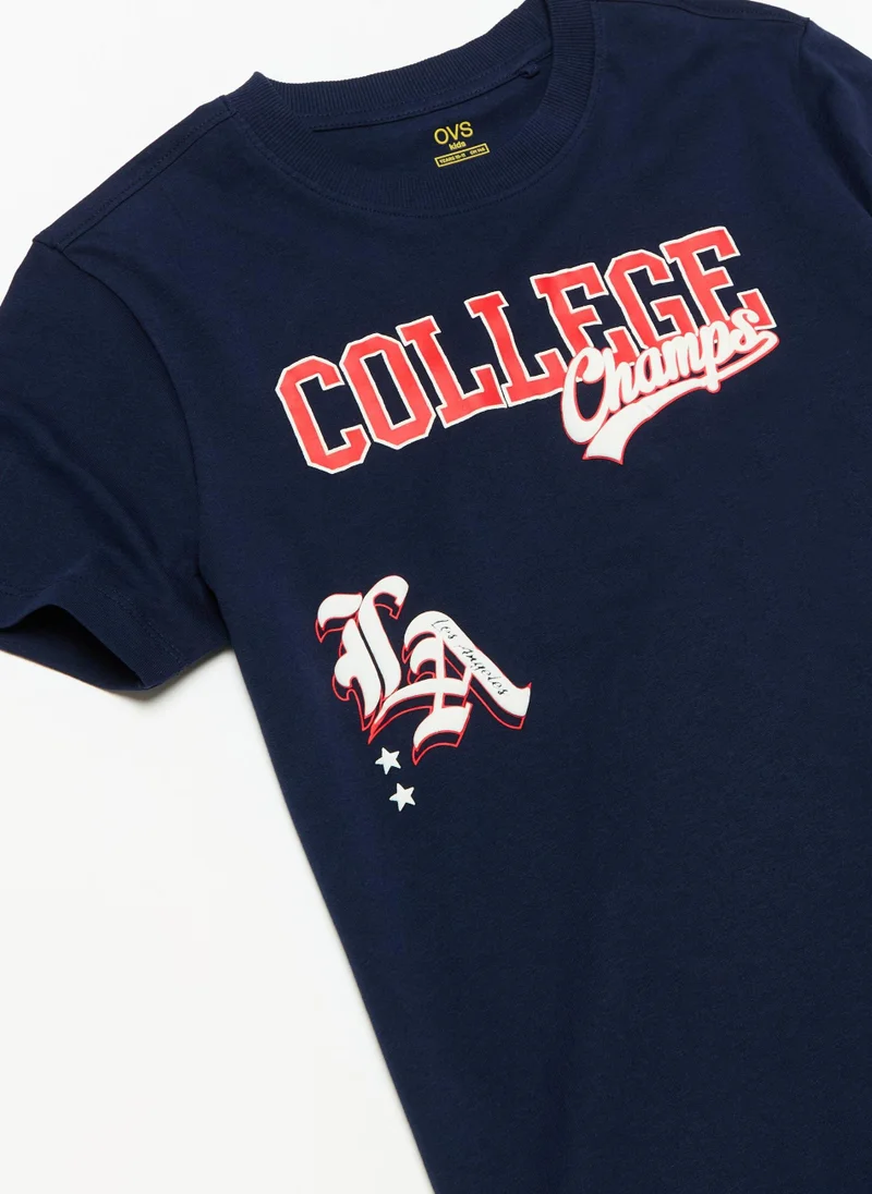 Ovs Printed  T-Shirt