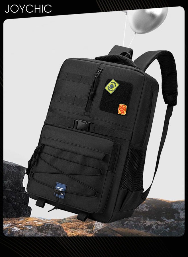 Joychic حقيبة ظهر كبيرة السعة للتنزه حقيبة ظهر بسيطة حقيبة سفر متعددة الوظائف في الهواء الطلق للرجال - Image 1