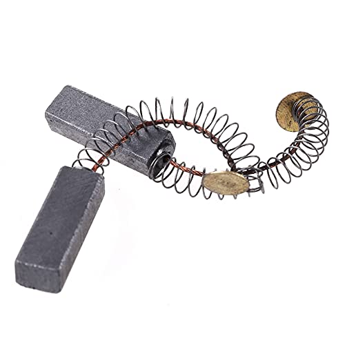 TOPPROS 10 Pcs Carbon Brushes with Wire Leads and Brush Springs Attached 24mm x 8mm x 6 mm for Generic Electric Motor - Image 3