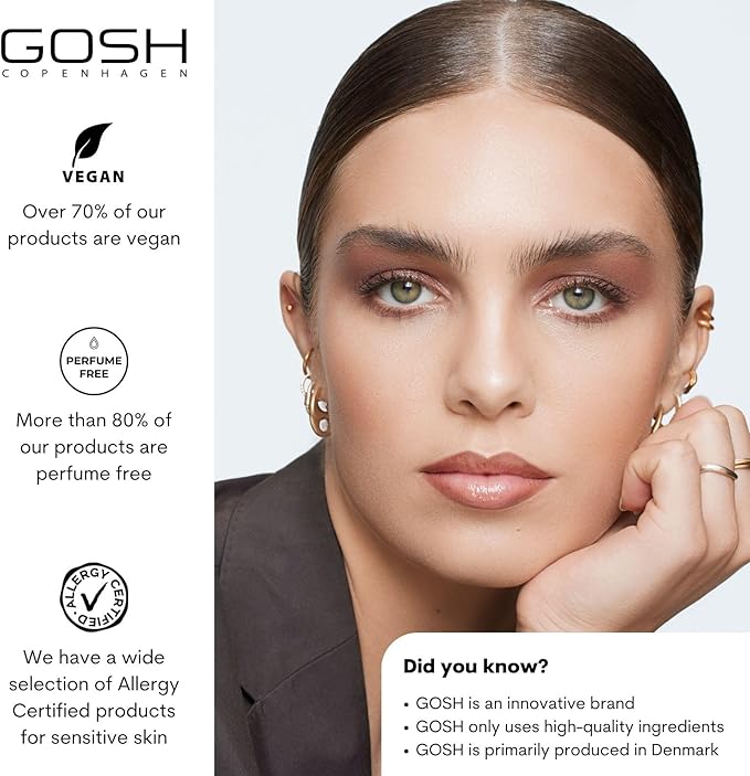 GOSH Concealer High Coverage 003 Sand I High coverage liquid concealer to cover dark circles redness blemishes and pimples for sensitive skin I Longlasting vegan and allergycertified
