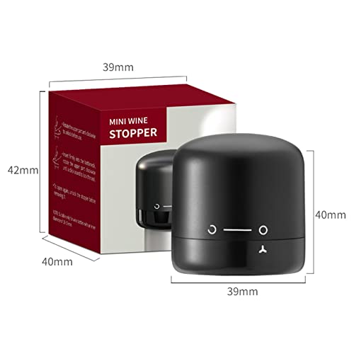 Trifecta Silicone Wine Toppers Stopper Reusable Wine Saver, Wine Cork Superior Leak-Proof Keeps Fresh Best Gift Accessories, Twist to Seal Vacuum Bottle Closer(Pack of 2) - Image 2