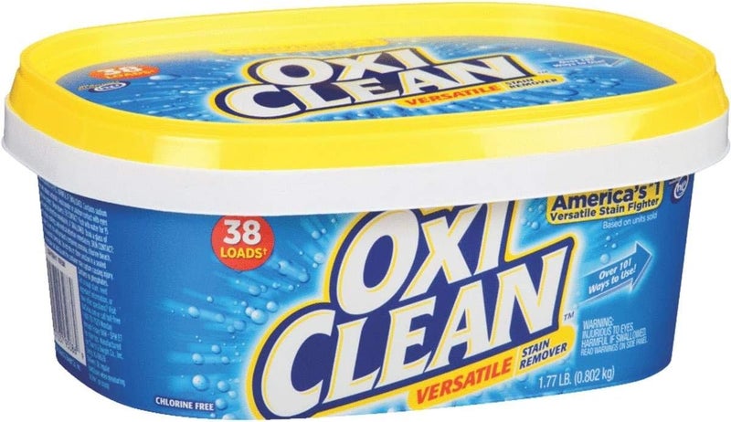 1 OxiClean مسحوق مزيل البقع متعدد الاستخدامات، 1.77 رطل