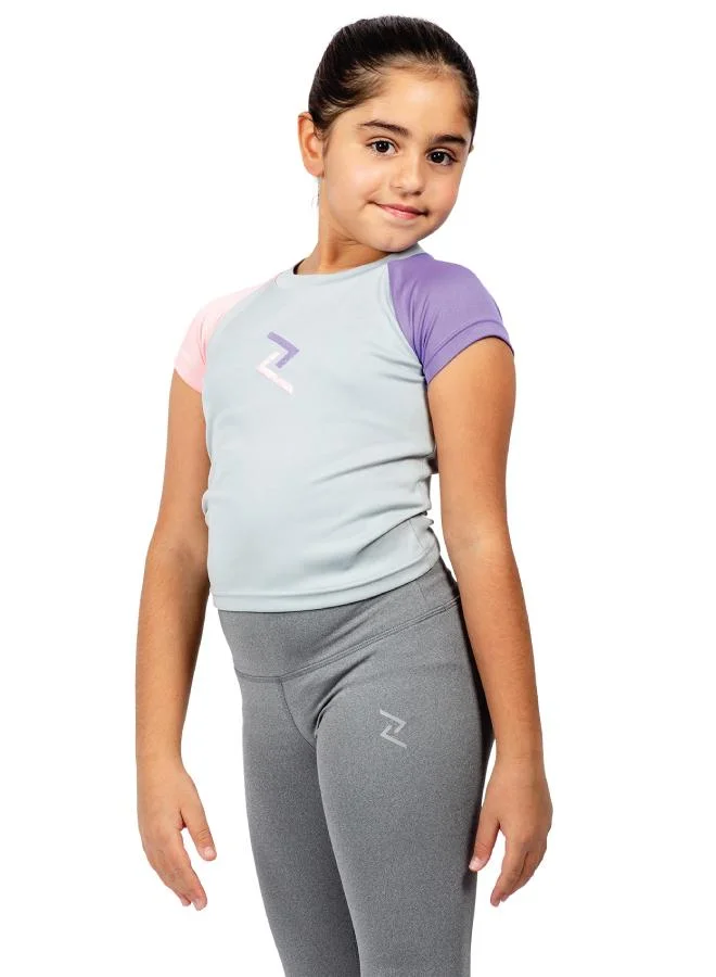زيسي Girl's Raglan Sleeve Top