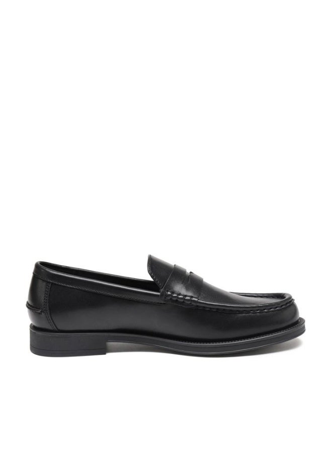 DECARSDZ Men's Penny Loafers Shoes, Black, 10 - Image 1