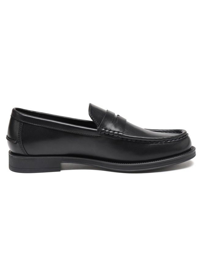 DECARSDZ Men's Penny Loafers Shoes, Black, 10 - Image 3