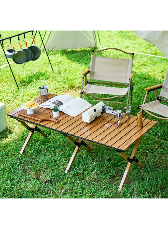 Whitepeak Outdoor Folding Table, Egg Roll Table, Portable Stalls, Convenient Picnic, Outdoor Cooking, Barbecue, Camping Table And Chairs, Complete Set Of Equipment And Supplies - Image 3