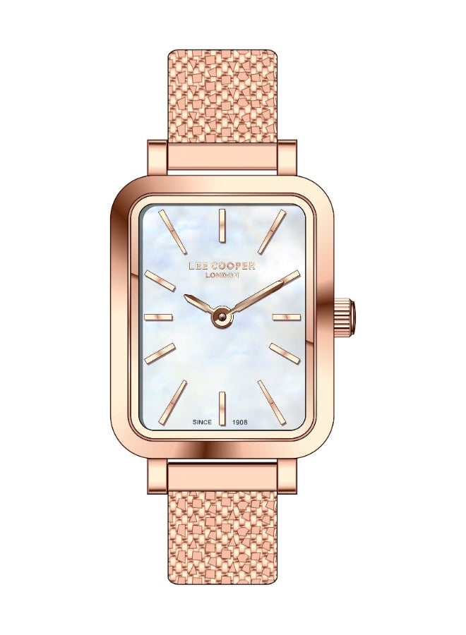 Lee Cooper ساعة أنالوج شبكية للنساء LC07815.420 - 20,5x26 مم - Image 1