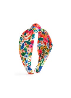 Garden Party Knotted Headband, Bright Floral Pattern, Design Printed Fabric Over Structured Full Polyester On Durable Plastic Band, 1 Count - pzsku/Z962FAB699F1A65CC7526Z/45/_/1735214206/ecfc3d18-9ef1-4dd9-b9df-de820f330af7