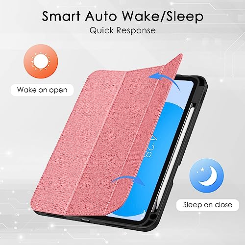 MOCA Case for New iPad (A16) 11th Generation 11 Inch 2025 10th Generation Case 2022, iPad 10.9 with Soft TPU Auto Wake & Sleep - Image 3