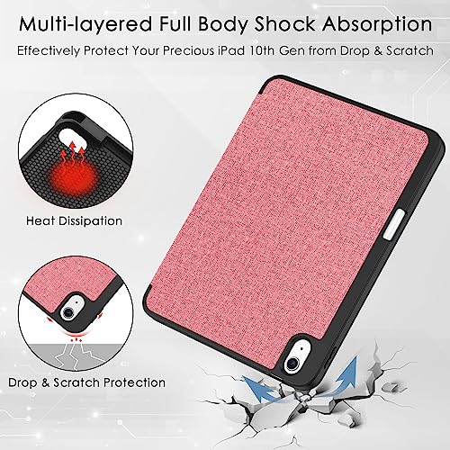 MOCA Case for New iPad (A16) 11th Generation 11 Inch 2025 10th Generation Case 2022, iPad 10.9 with Soft TPU Auto Wake & Sleep - Image 4