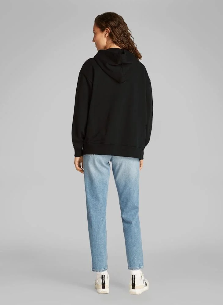 Calvin Klein Jeans Logo Zip Through Hoodie