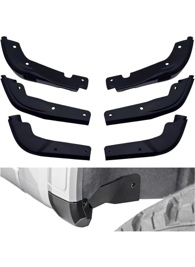 Earlyred Mud Flap Delete Compatible with GMC Sierra 1500 Accessories, Front & Rear Mudflap Mud Guard Delete for GMC Sierra 1500 2019-2025 - Image 1