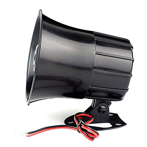 Tokatuker Wired Alarm Siren Horn 15W DC 6 to 12V Security Siren with Bracket for Home Security Alarm System - Image 3