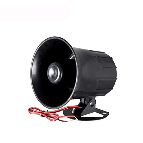 Tokatuker Wired Alarm Siren Horn 15W DC 6 to 12V Security Siren with Bracket for Home Security Alarm System - Image 5