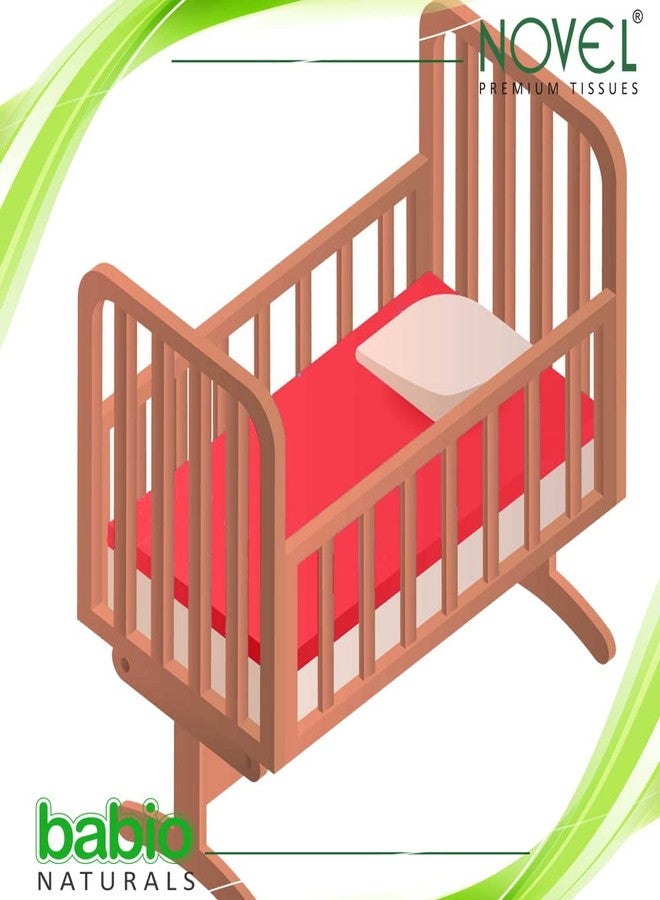 NOVEL Microfiber Baby Bed Protecting Mat (Red, Large) - Image 2
