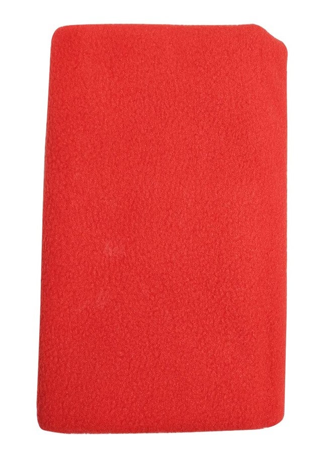 NOVEL Microfiber Baby Bed Protecting Mat (Red, Large) - Image 3