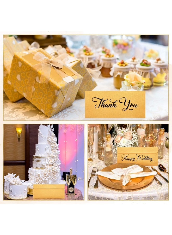 تاوباري 200 قطعة من مظاريف تاوباري الذهبية رقم 10، مظاريف أعمال عيد الميلاد، مظاريف نقود ذاتية اللصق للنقود، مظاريف قياسية للشيكات المكتبية، رسائل البريد، الفواتير، عيد الأم، الزفاف، 4 × 9 بوصة - Image 3