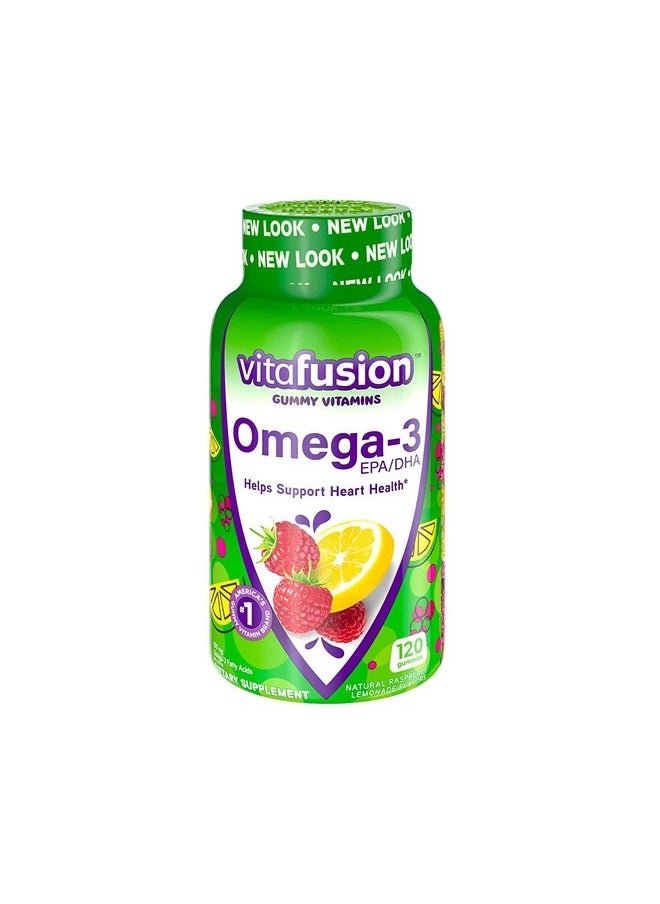 Vitafusion Omega 3 Gummies 120 Count (3 Bottles)  - Image 2
