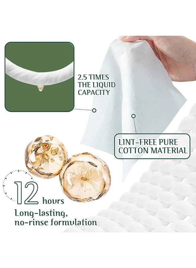 ximonth Tea Tree Terpineol Eye Care Wipes Eyelid Wipes for Itchy and Dry Eyes - Helps Cleanse and Soothe, Eyelid Cleansing Wipes, Sterile and Individually Wrapped, Safe for Sensitive Eyes - 20PCS - Image 3