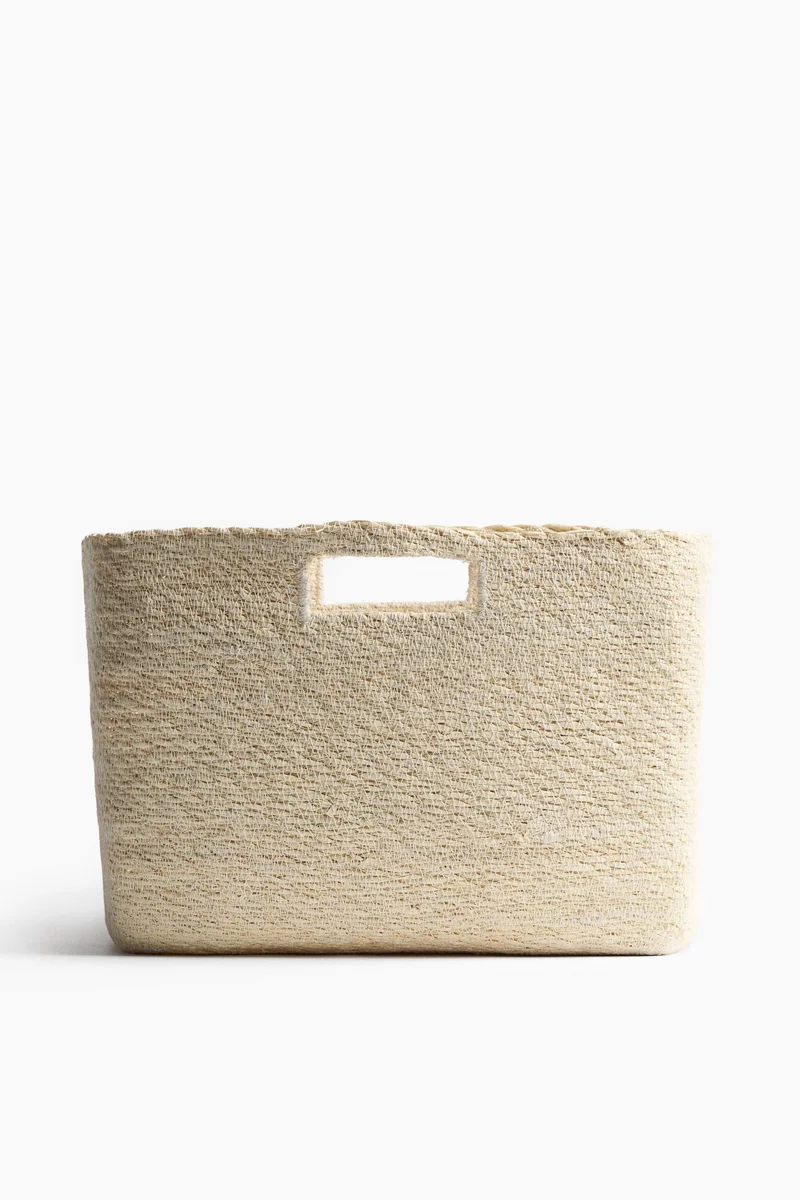H&M Large seagrass storage basket
