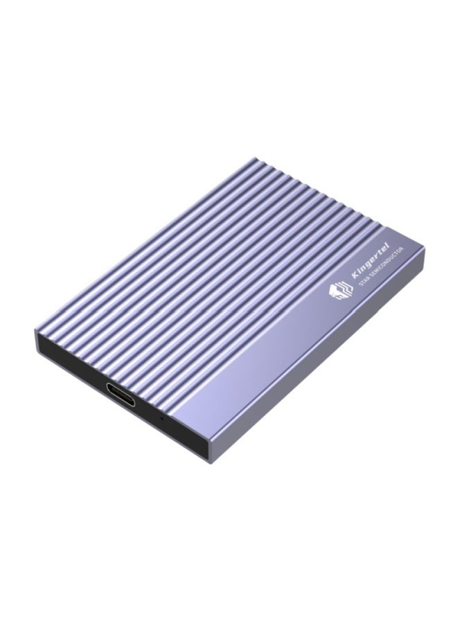 Loquat Ultra-thin Mobile Hard Disk Solid State USB3.0 External 2.5-inch Metal Computer Mobile Phone Memory High-speed Mobile Hard Disk-Capacity:256GB-Interface:type-c  - Image 5
