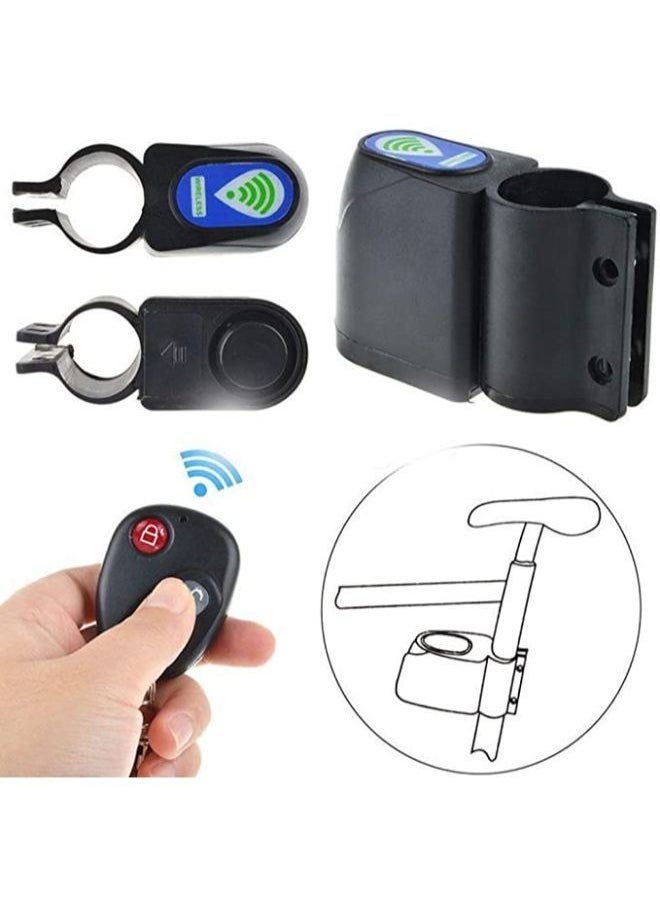 Generic - Wireless Remote Control Security Vibration Alarm Anti-theft Lock - Image 1
