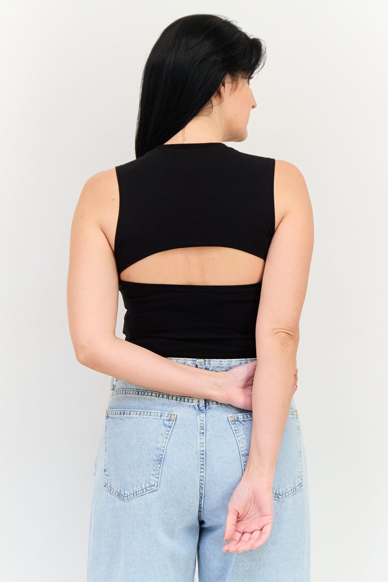 FOREVER 21 قمصان بدون أكمام بطبعة جرافيك من كارتون نتورك × فوريڤر 21 للنساء، متعددة الألوان - Image 3