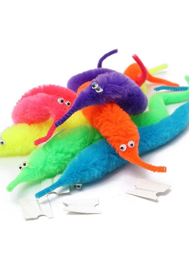 HAPTIME Worm on a String, Fuzzy Worms with Wiggle Eye, Trick Toy, Pet Toy, Classic Party Favors Bag Fillers Christmas Stocking Stuffer Gifts (64 Pcs,16 Diffrent Colour) - pzsku/Z96304DE951B0445C16CDZ/45/_/1729415015/866a3695-88c5-4dc3-94d3-dbab178e0a22