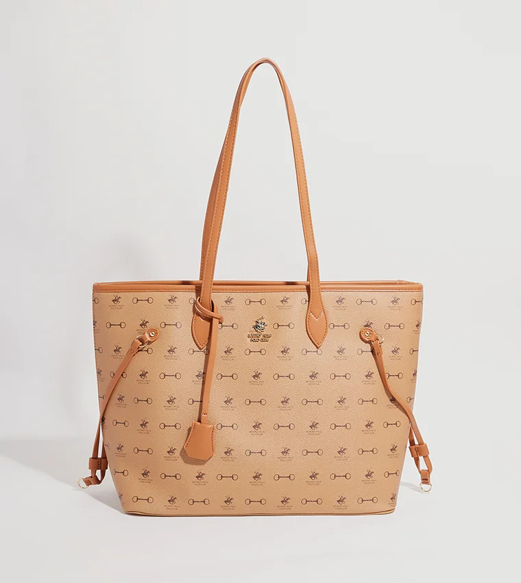 بيفرلي هيلز بولو كلوب حقيبة يد علوية بتصميم أحرف