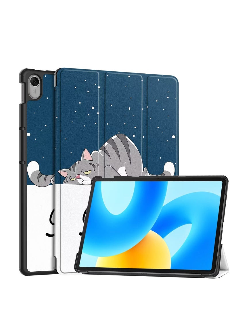 غطاء الحالة لـ HUAWEI MatePad 11.5 بوصة / الهواء 11.5 بوصة ، الاستيقاظ التلقائي / النوم ، لمس الجلد المريح ، غطاء واقي ثلاثي الوقوف النحيف - Image 1
