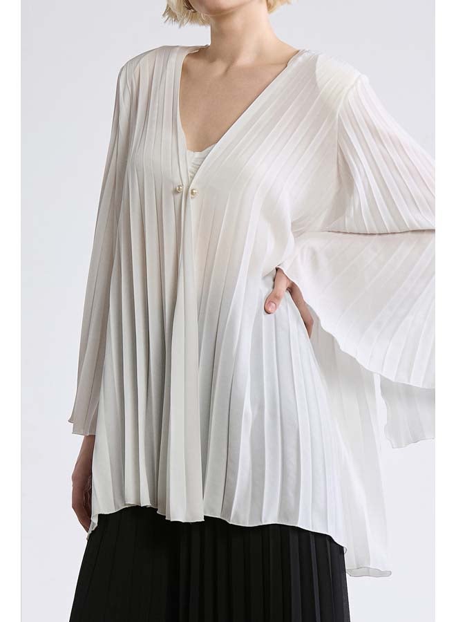 BSB Pleated longline kimono  - Image 2