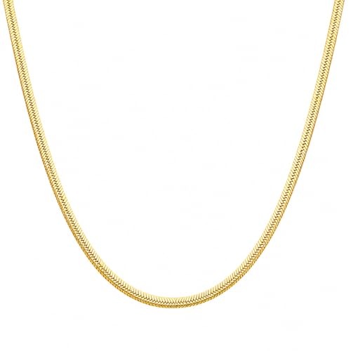 MILLER Stylish Stainless Steel Snake Neck Chain for Men & Boys | Waterproof Anti-Tarnish Neck Chain for Man | Trendy Men's Necklace Jewellery | Daily Wear Accessories | Gift for Husband & Boyfriend - Image 1