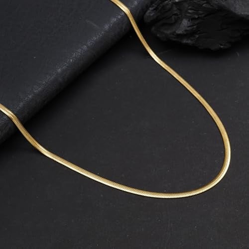 MILLER Stylish Stainless Steel Snake Neck Chain for Men & Boys | Waterproof Anti-Tarnish Neck Chain for Man | Trendy Men's Necklace Jewellery | Daily Wear Accessories | Gift for Husband & Boyfriend - Image 2