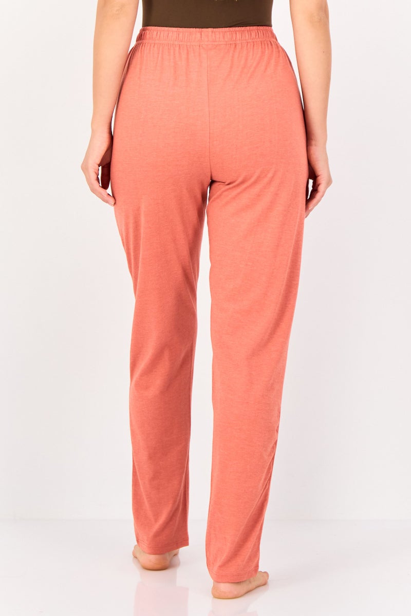 Zivame By Rosaline Women Graphic Print Pyjamas Pants, Orange - Image 3