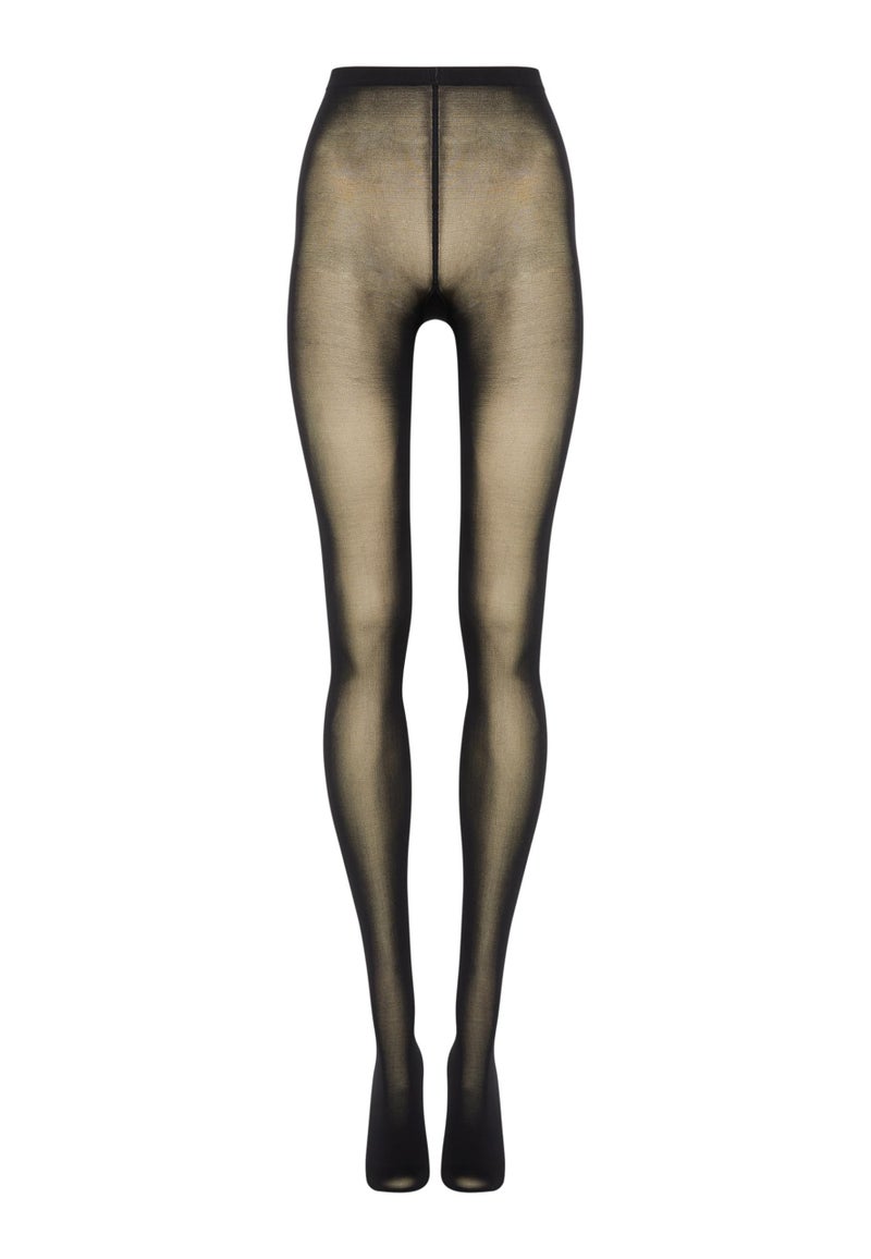 Wolford Velvet de Luxe 50 Denier Sheer Tights Pantyhose Hosiery for Women Luxurious Soft Elegant Legwear for Everyday Wear| Color Black |Medium - Image 5