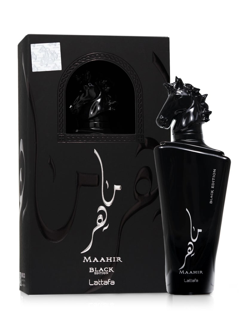 Lattafa Maher Perfume EDP Black Edition 100ml - Image 1