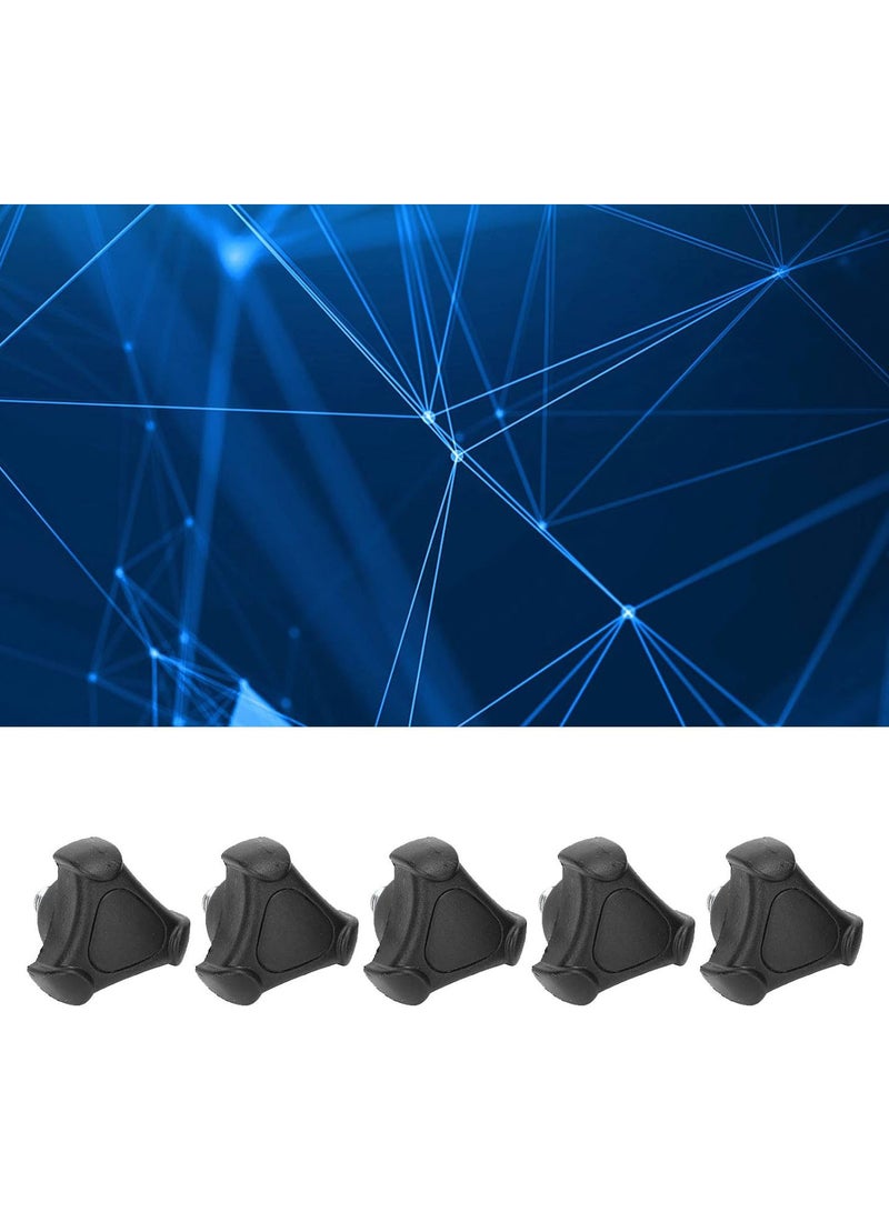 جي جوت برغي مقبض يدوي، 5 قطع M8-18mm مقبض مثلث مقابض مسار على شكل حرف T برغي شد مقبض برغي سريع الإزالة برغي تثبيت للآلات - Image 5