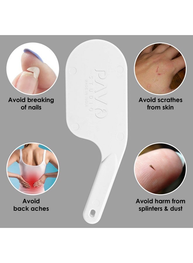 Pavo PAVO PVC Full Bed Sheet Tucking Tool - Multipurpose and Protective Tool for Bed Making - Saves Your Time - White - Image 4