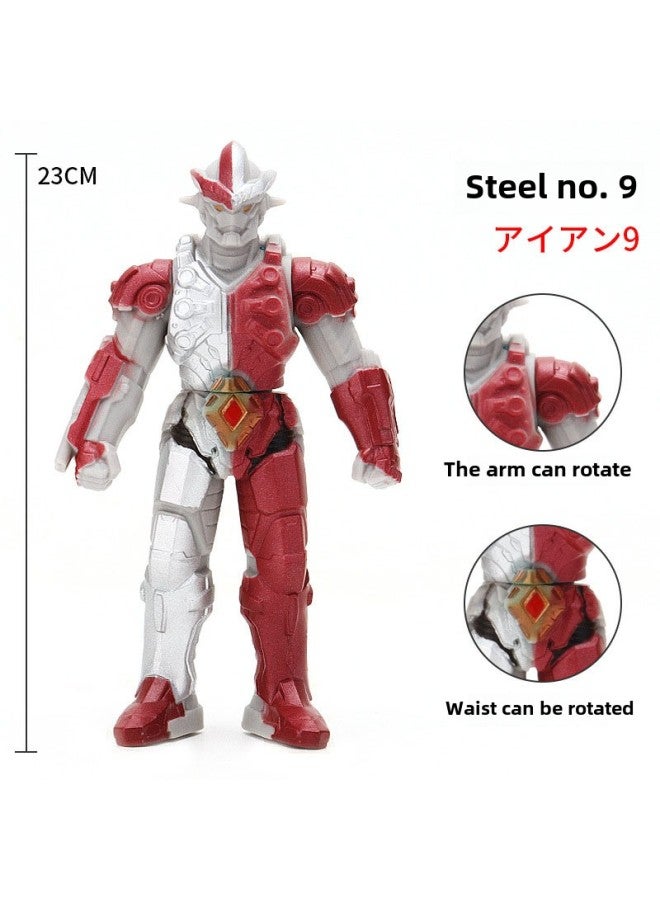 23cm Soft Glue Altman Suit Boys Birthday Gift Obdiga Jade Movable Toys Wholesale-Color:101. Steel No. 9 - Image 1
