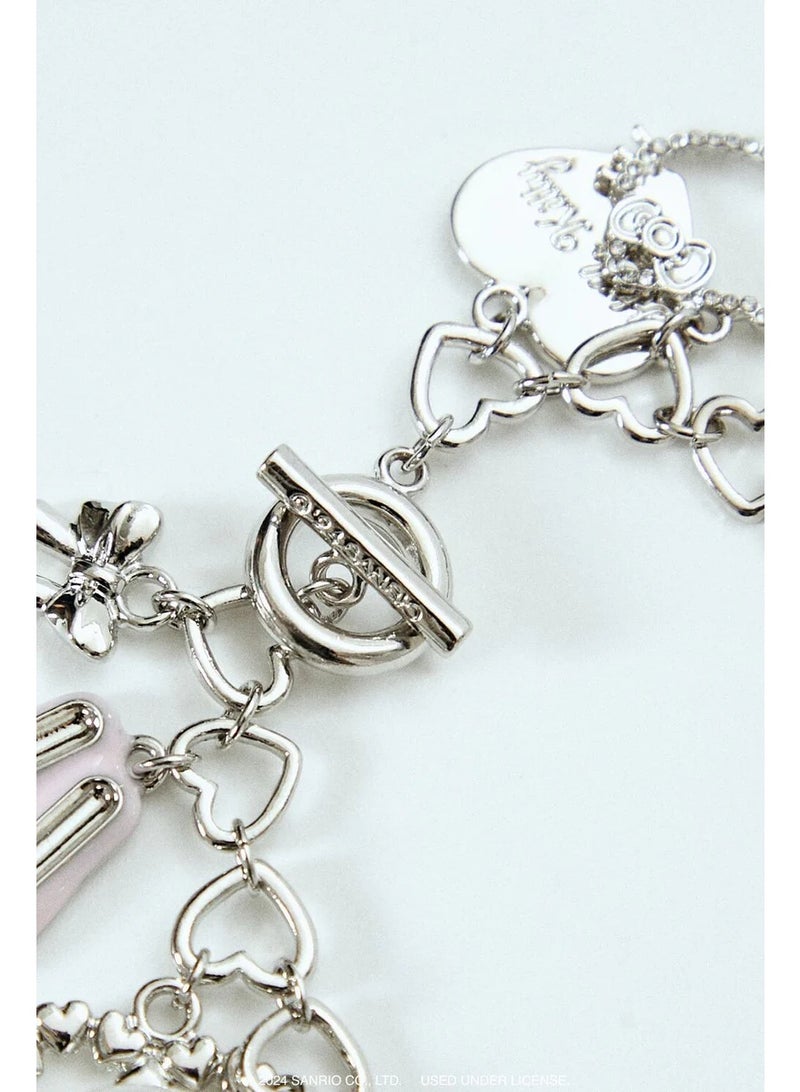 فور ايفر 21 سوار حلية هيلو كيتي من اللؤلؤ الصناعي - Image 3