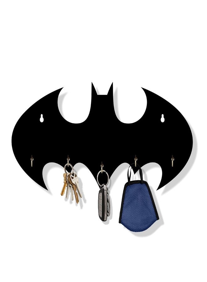 AD INFINITUM® Designer Wooden Key Holders for Home, Office etc. (Batman) - Image 1
