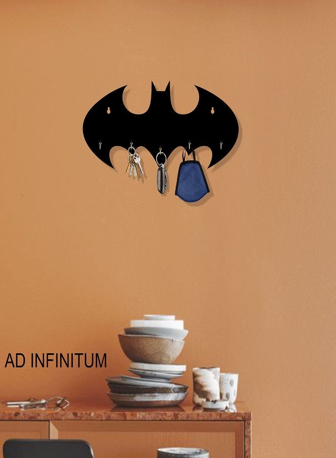 AD INFINITUM® Designer Wooden Key Holders for Home, Office etc. (Batman) - Image 2