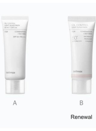 Oil Control Light Sunscreen SPF50+ PA++++ 40ml, Korean Face Sunscreen, Lightweight, Sebum Control, Fragrance-Free, for Sensitive Skin - view 4