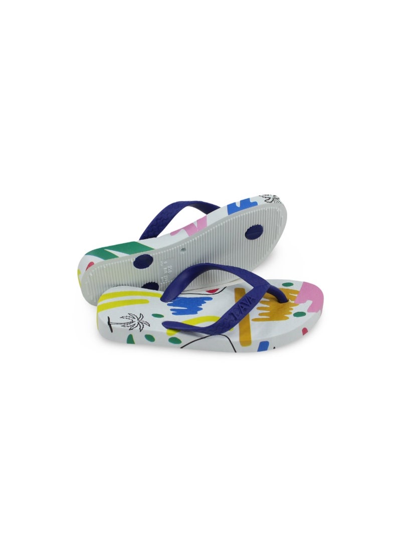 إكزيت شباشب مطاطية للبنات - أزرق - Image 3