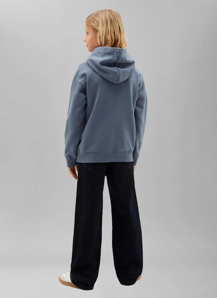 Calvin Klein Jeans Logo Graphic Pocket Hoody