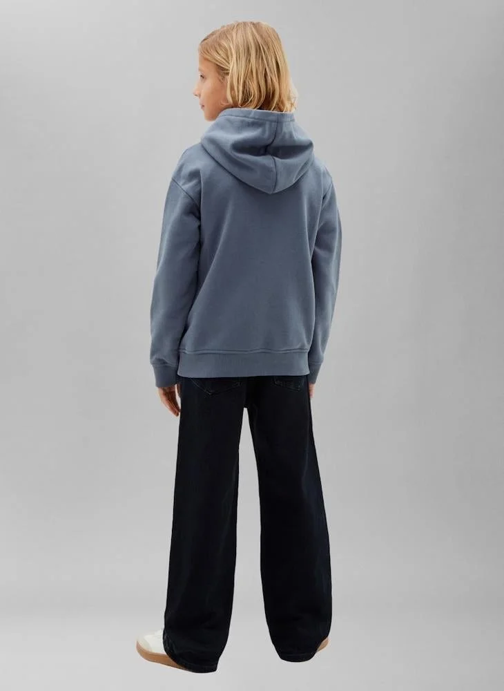 Calvin Klein Jeans Logo Graphic Pocket Hoody