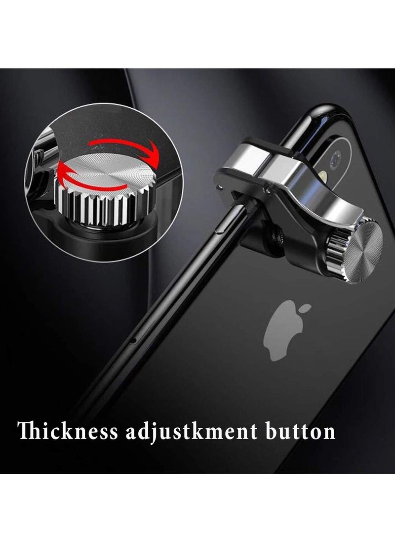 LIXES Mobile Game Controllers, Phone Triggers for Mobile Phone, Shooter Sensitive Controller Joysticks Aim & Fire Trigger Keys for Knives Out/Rules of Survival (1 Pair Mobile Triggers)  - Image 2