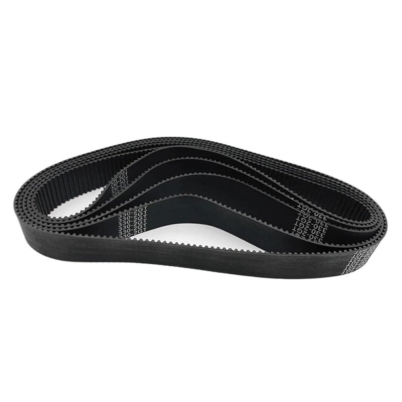 3D Printer Parts GT2 Rubber Closed-Loop Arc Tooth Belt Width 15mm 320-3600mm Belt Parts(436MM) - Image 1